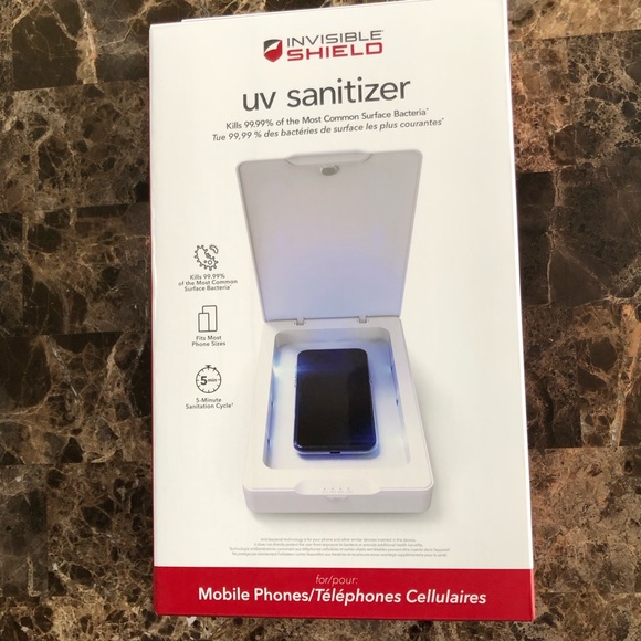 NIB Zagg Invisible Shield UV Sanitizer - Picture 1 of 6